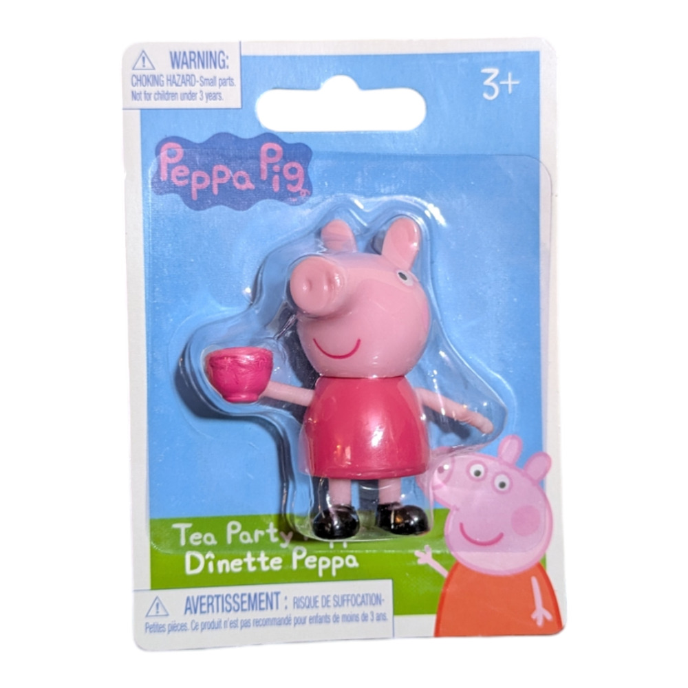 Peppa Pig & Friends - Tea Party - Action Figures - Peppa - New- Factory Sealed
